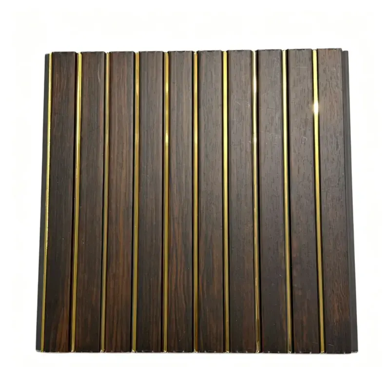 Preço fantasticamente bom para painel de parede canelado em PVC para decoração de interiores de luxo