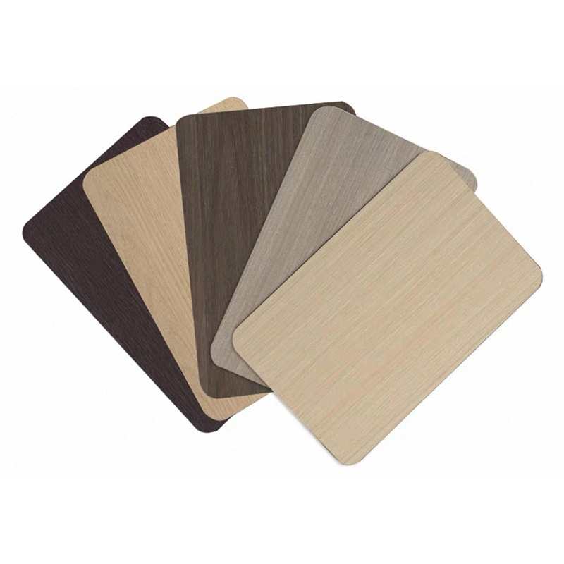 Lambrim de fibra de bambu com textura de madeira